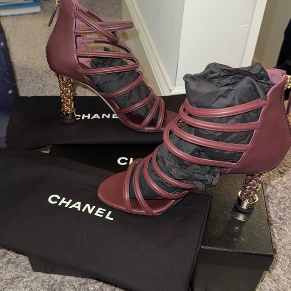 Brand New Chanel Sandal Heels - Picture 1 of 5